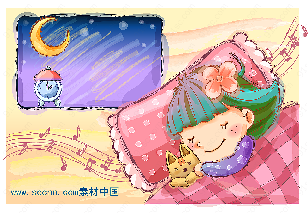 矢量儿童插画_14矢量儿童幼儿