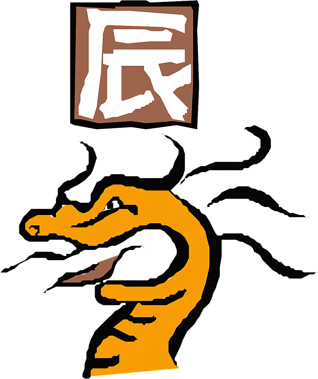 传统图案_453矢量图案