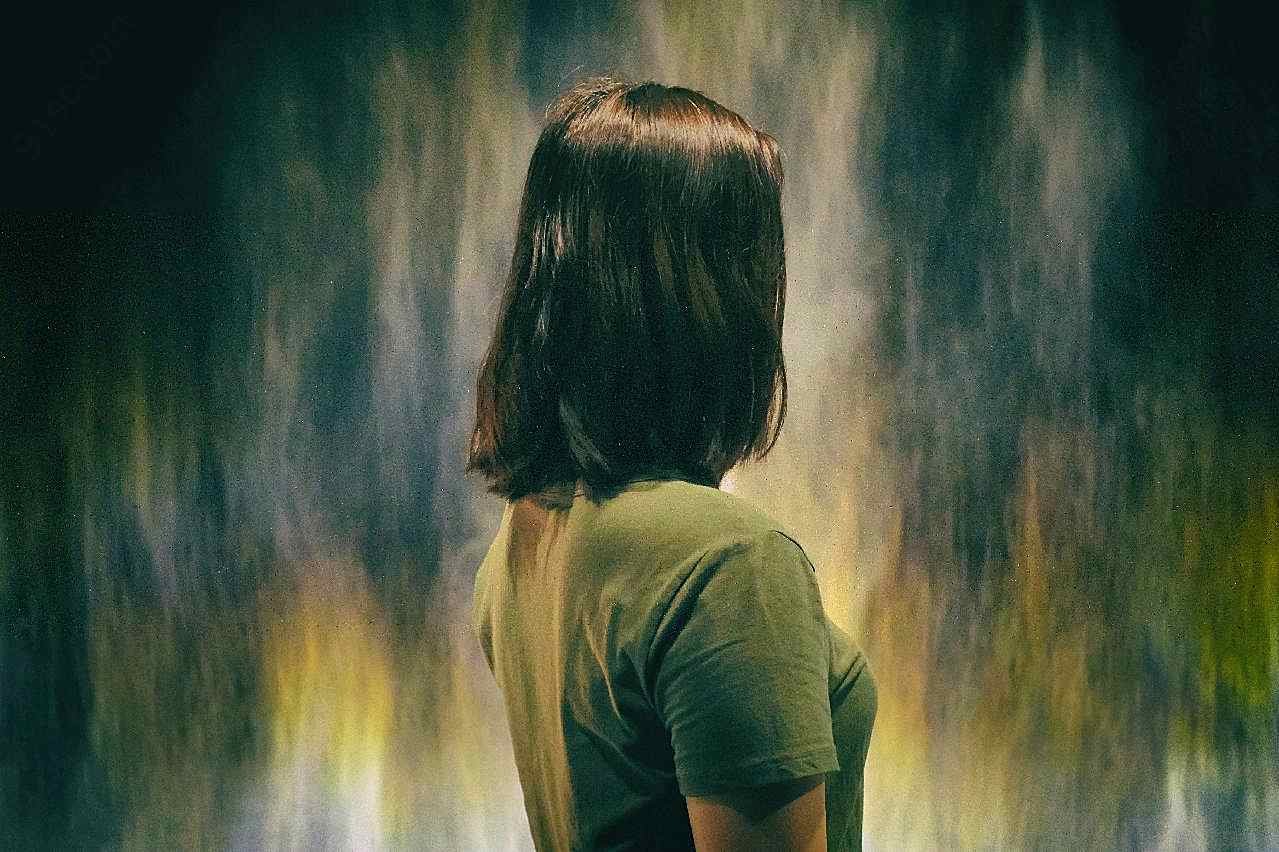 衬衫女人人物情感