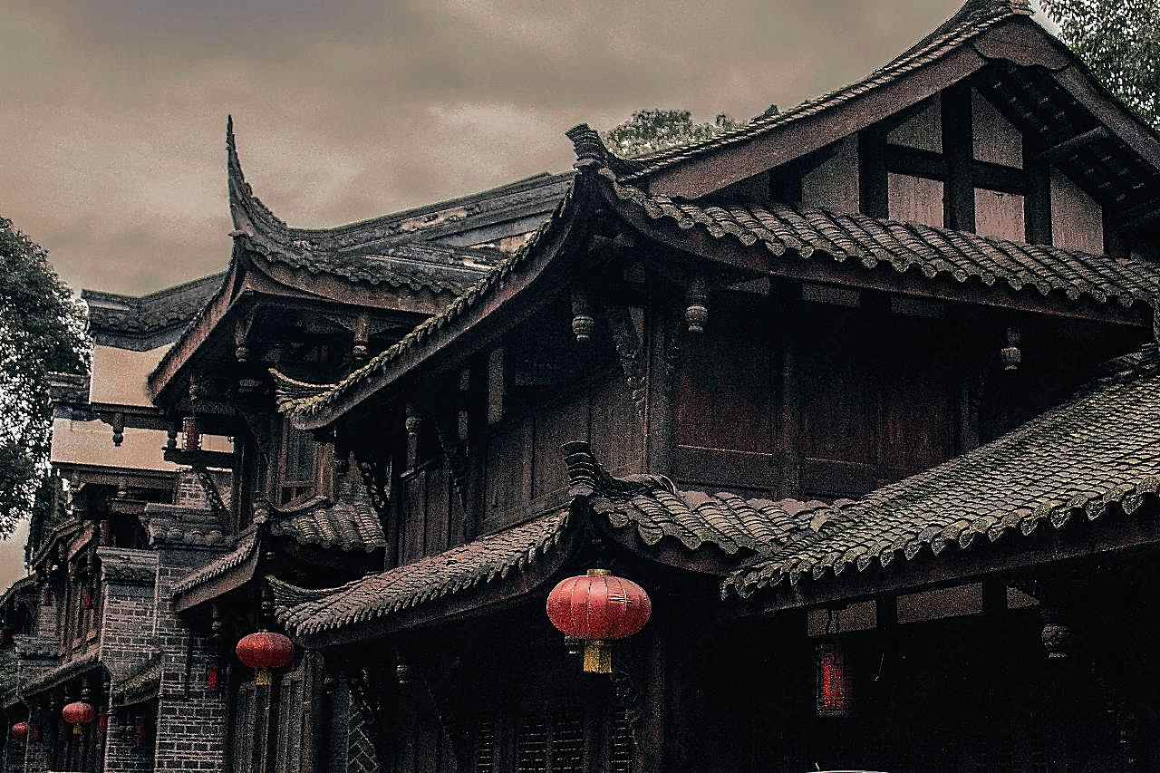 中国古代房屋建筑图片