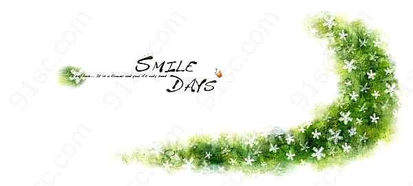 水彩花卉装饰背景图设计花纹边框